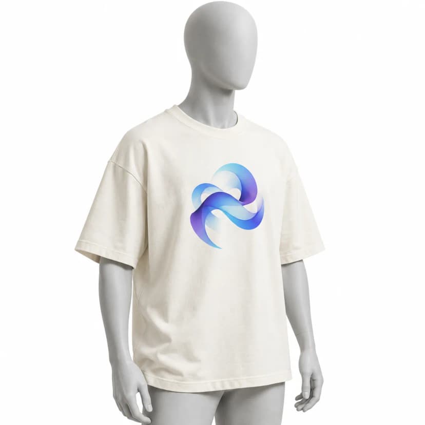 Oversize T-shirt JHK 200 g/m² with print