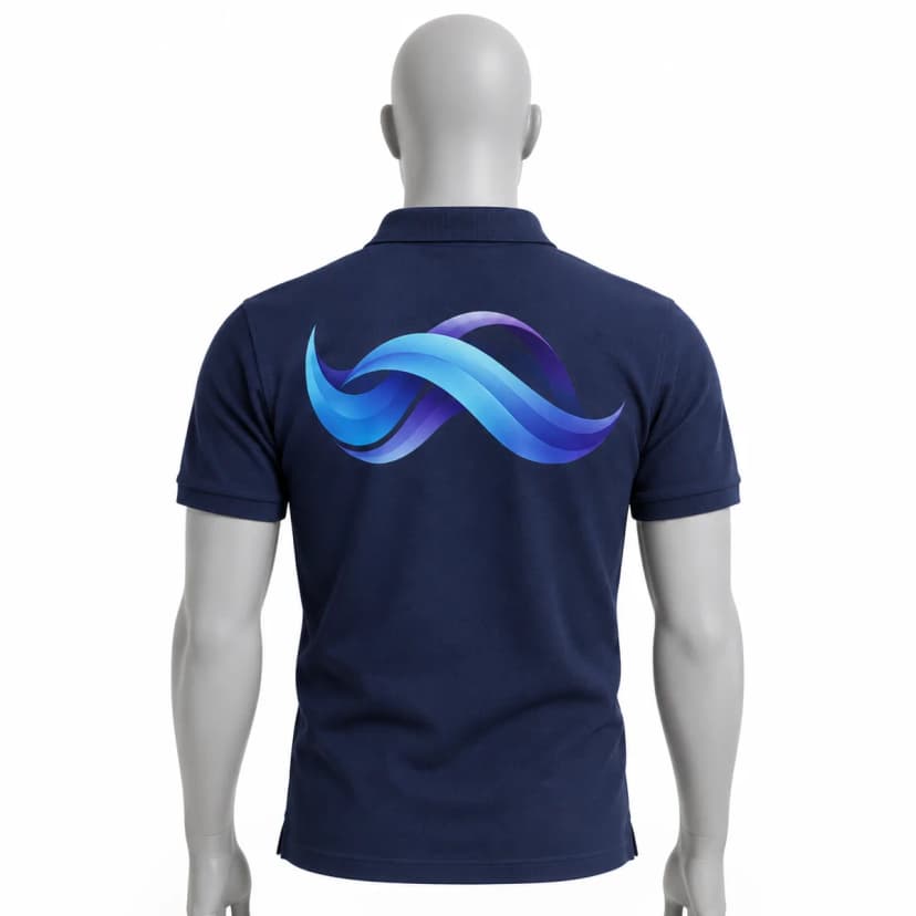Men's polo shirt JHK PORA 210 with print