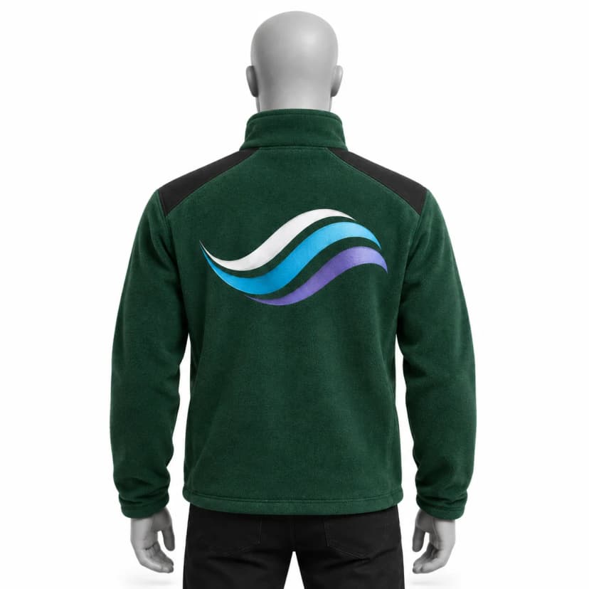 Fleece jacket JHK FLRA 340 Premium with print