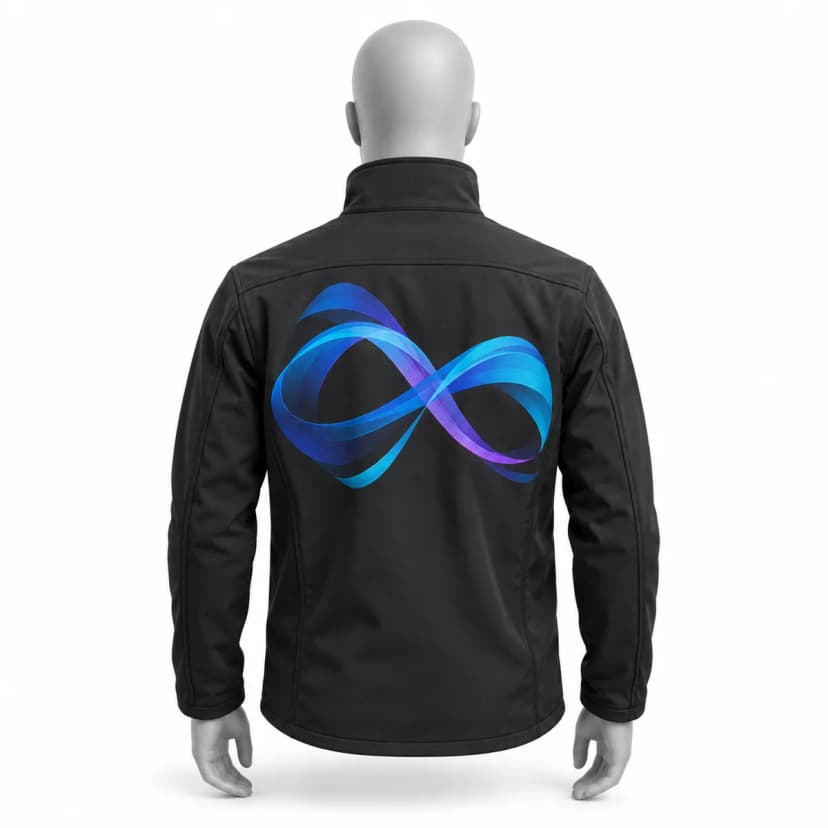 Softshell jacket JHK with print