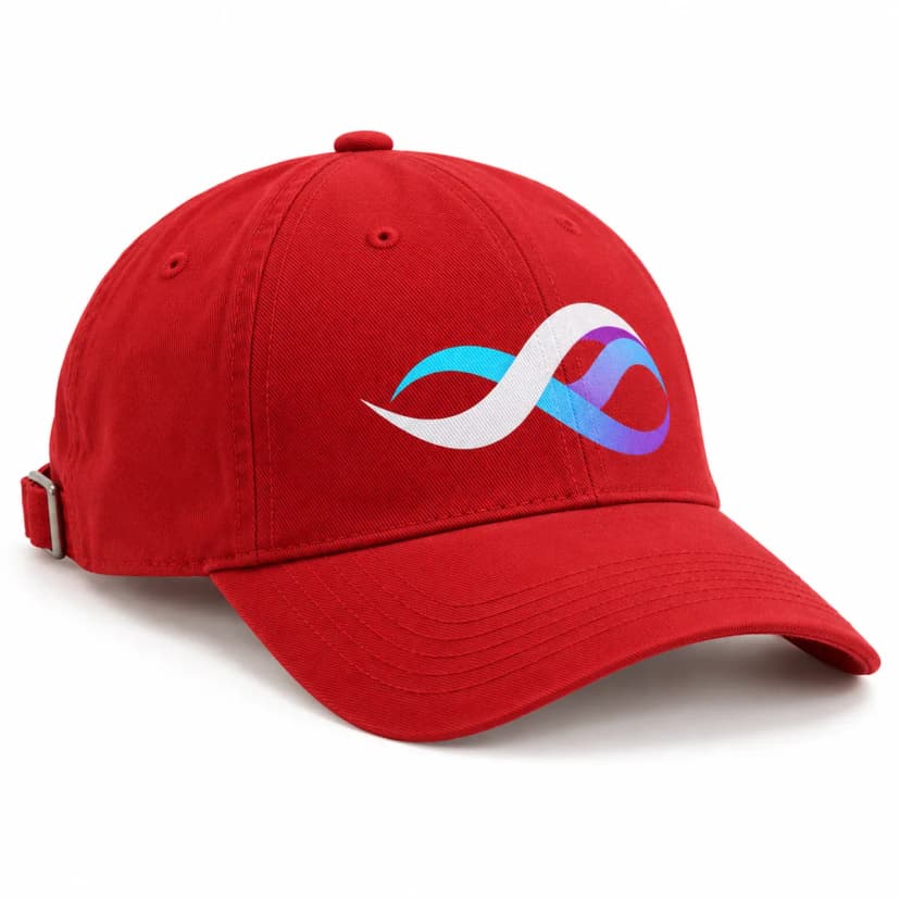 6-panel cap with print