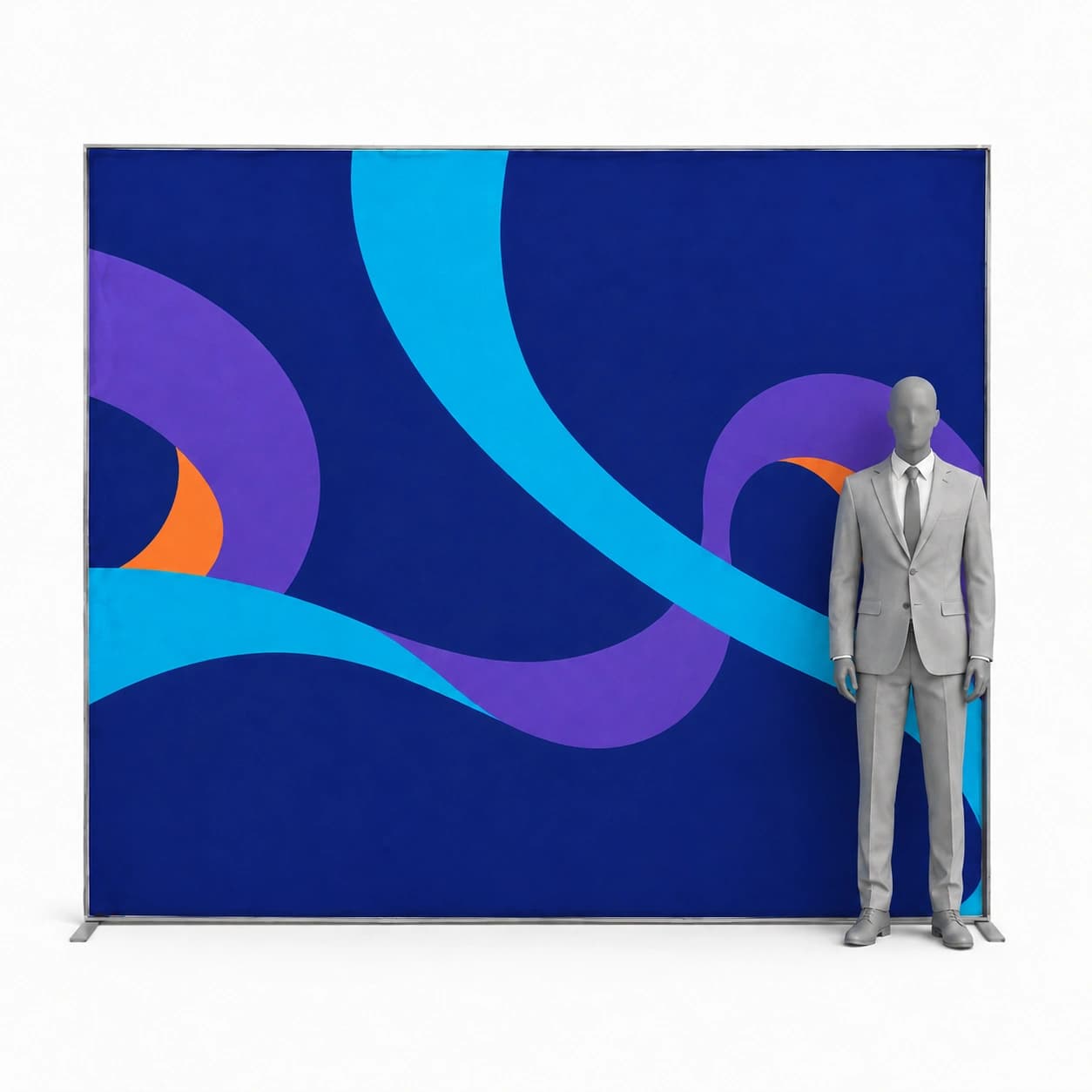Leuchtwand LED Backlight 300x250 mit Druck