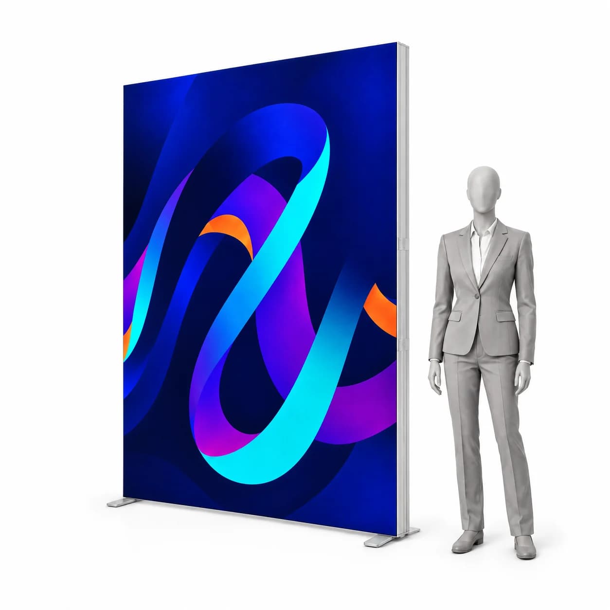 Leuchtwand LED BOX PRO 200x250 mit Druck