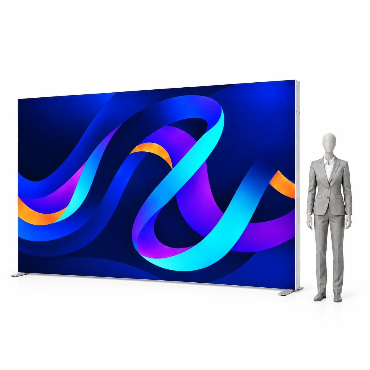 Leuchtwand LED BOX PRO 400x250 mit Druck