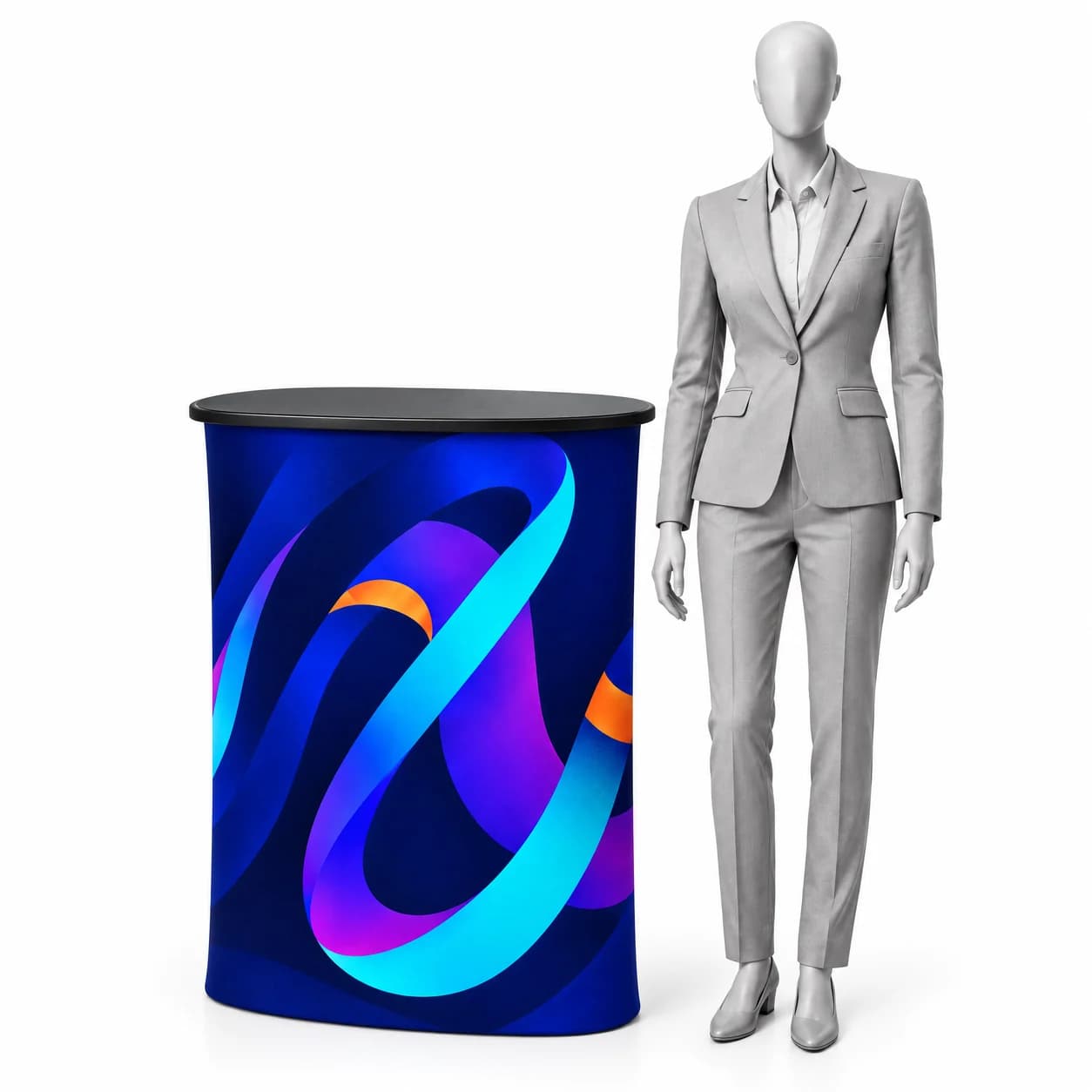 Promotiontheke Preston Automatic oval Premium mit Druck