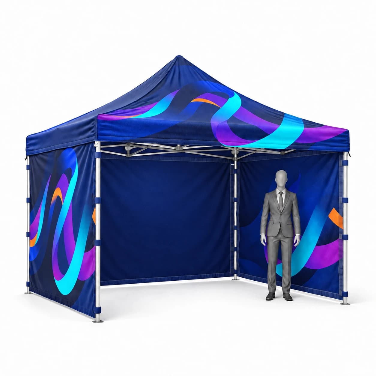 Event-Werbezelt 3 x 3m mit Druck
