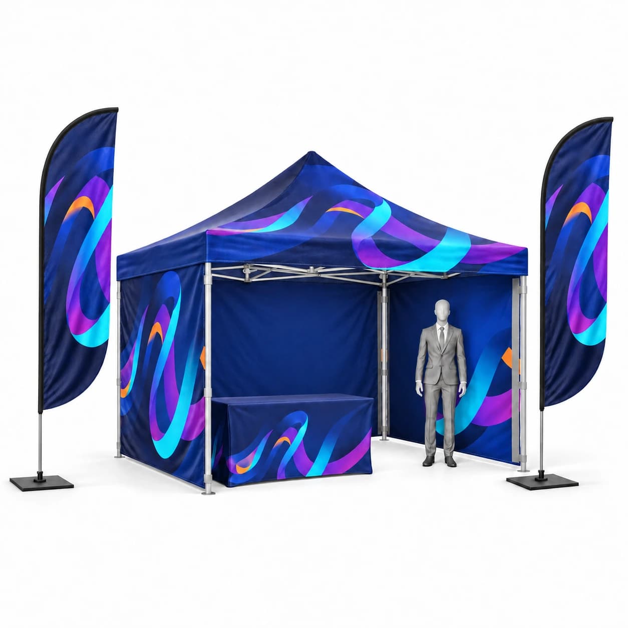 Werbezelt 3x3 Event-Set