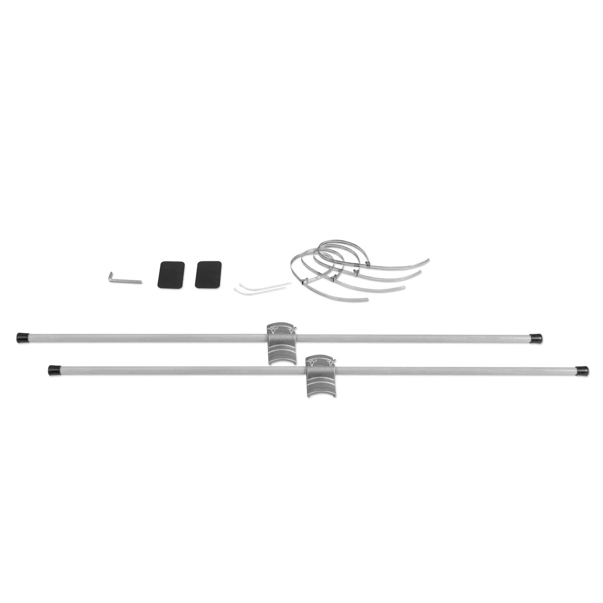Avenue XL double kit: long fibreglass arms, brackets, straps and pads